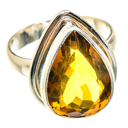 Mandarin Citrine Rings handcrafted by Ana Silver Co - RING75447