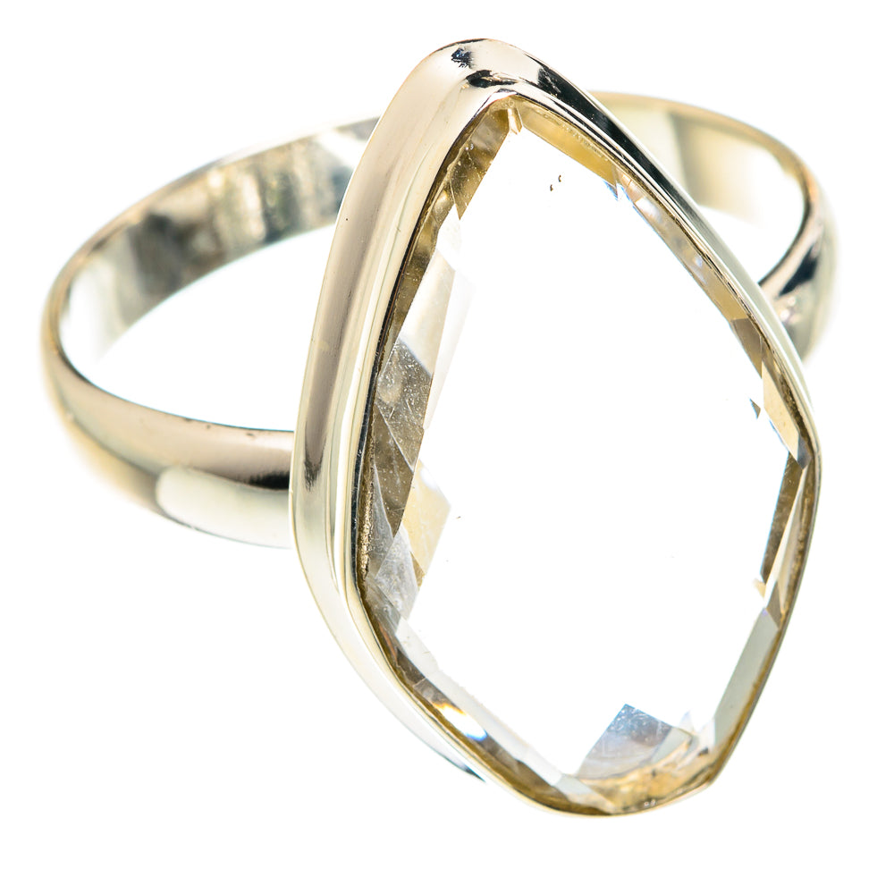 White Quartz Rings handcrafted by Ana Silver Co - RING75461