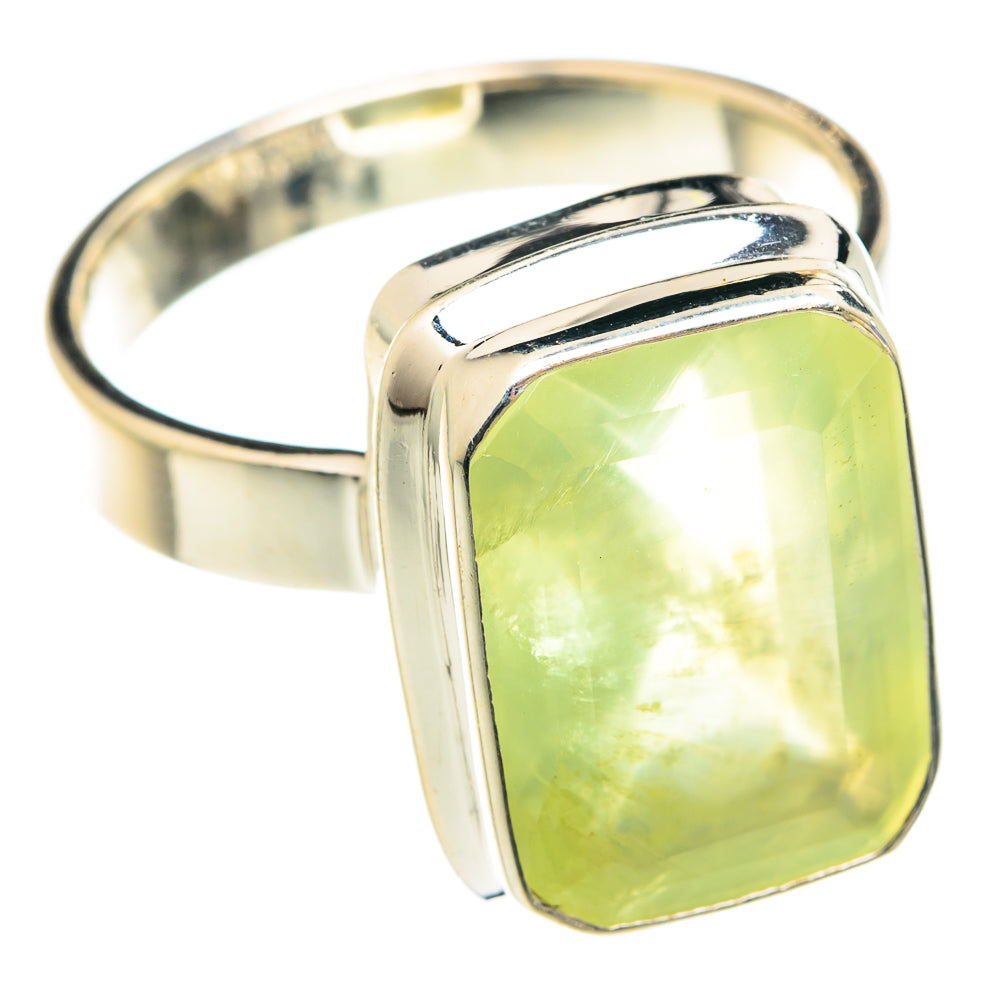 Prehnite Rings handcrafted by Ana Silver Co - RING75477