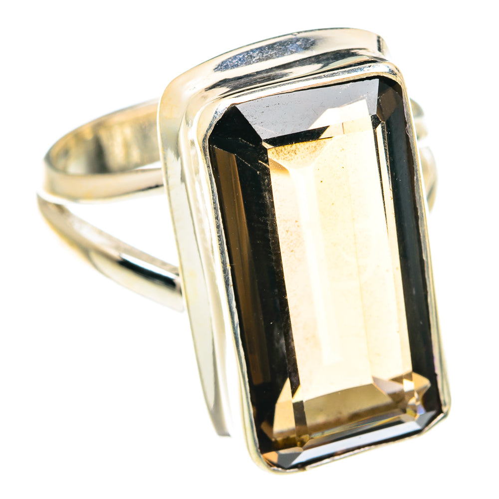 Smoky Quartz Rings handcrafted by Ana Silver Co - RING75478