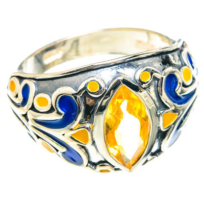 Citrine Rings handcrafted by Ana Silver Co - RING75497
