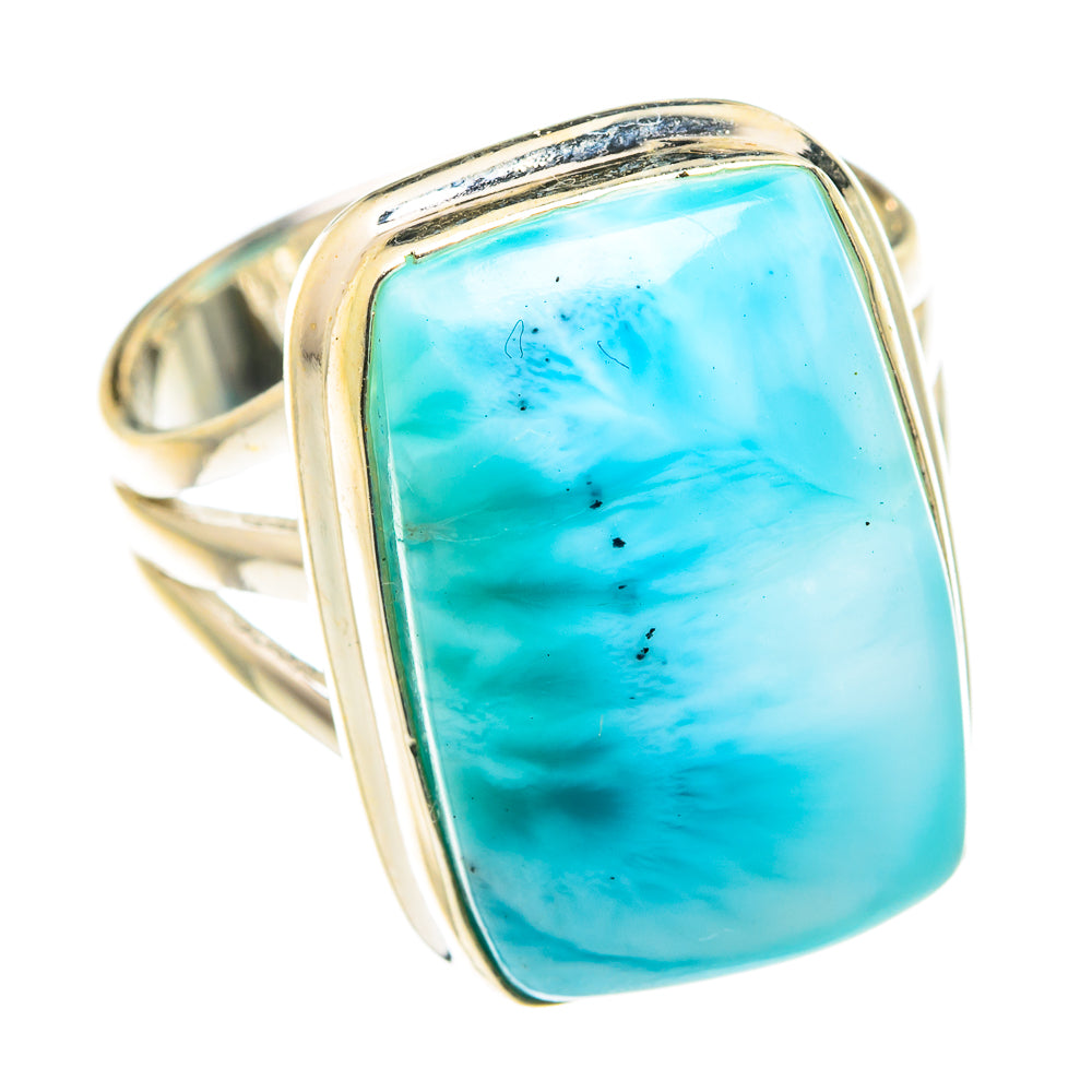 Larimar Rings handcrafted by Ana Silver Co - RING75505