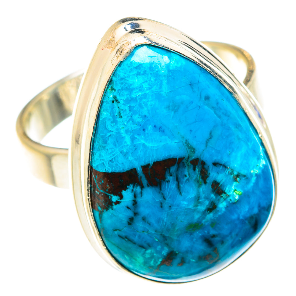 Chrysocolla Rings handcrafted by Ana Silver Co - RING75506