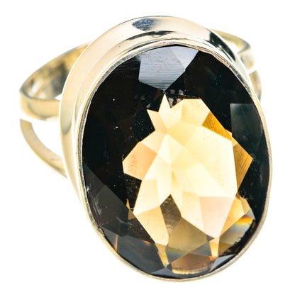Smoky Quartz Rings handcrafted by Ana Silver Co - RING75514