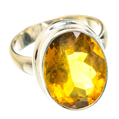Mandarin Citrine Rings handcrafted by Ana Silver Co - RING75516