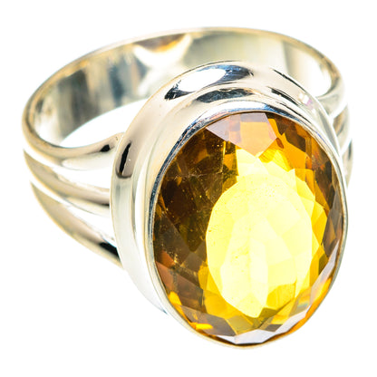 Mandarin Citrine Rings handcrafted by Ana Silver Co - RING75545