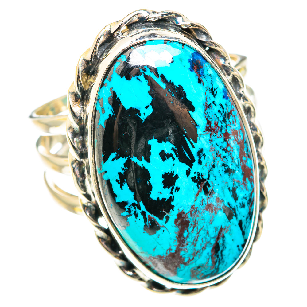 Shattuckite Rings handcrafted by Ana Silver Co - RING75566