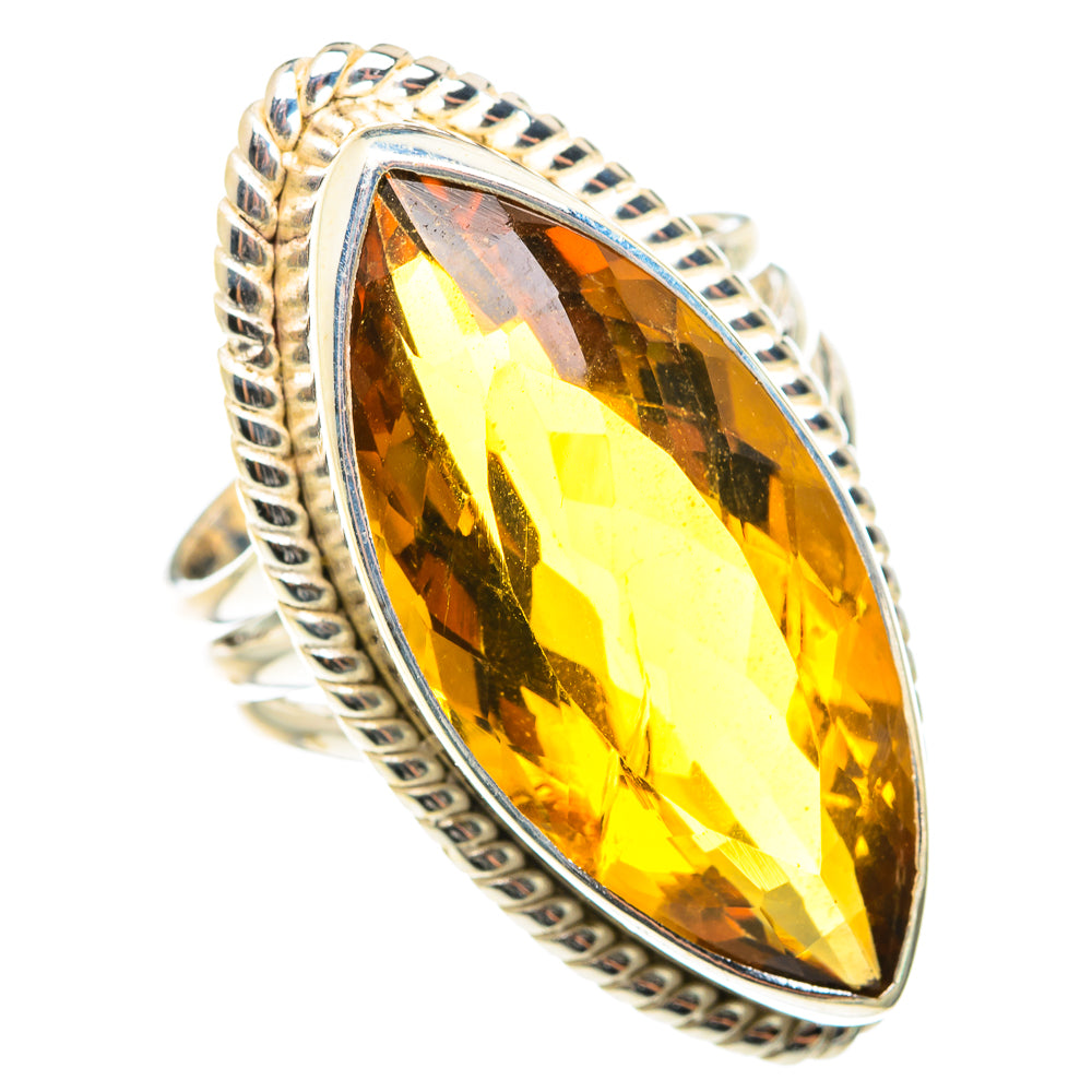 Mandarin Citrine Rings handcrafted by Ana Silver Co - RING75572