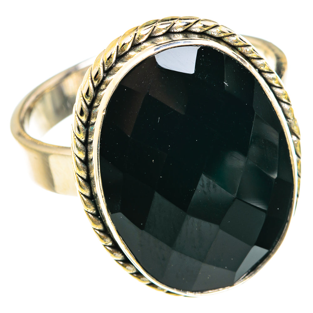 Black Onyx Rings handcrafted by Ana Silver Co - RING75577