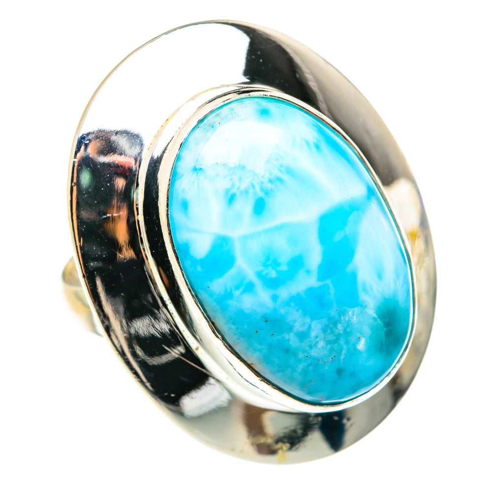 Larimar Rings handcrafted by Ana Silver Co - RING75591