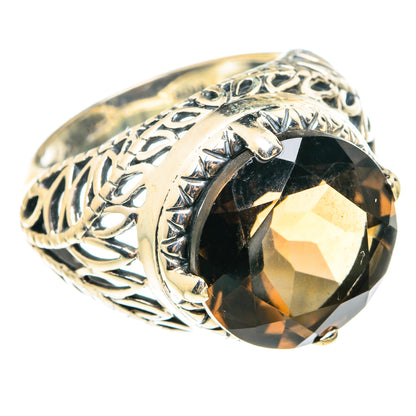 Smoky Quartz Rings handcrafted by Ana Silver Co - RING75594