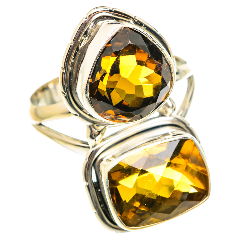 Mandarin Citrine Rings handcrafted by Ana Silver Co - RING75596