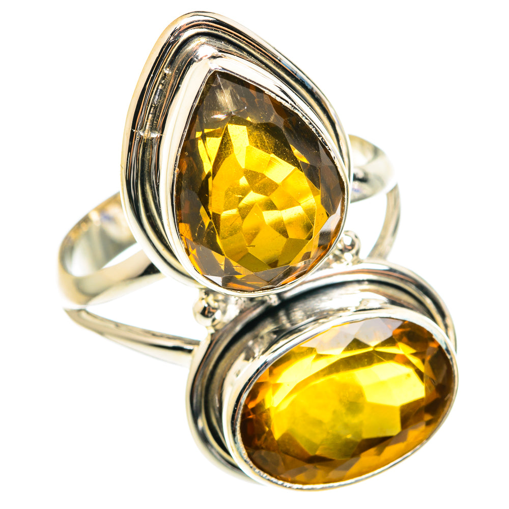 Mandarin Citrine Rings handcrafted by Ana Silver Co - RING75597