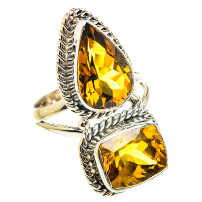 Mandarin Citrine Rings handcrafted by Ana Silver Co - RING75598