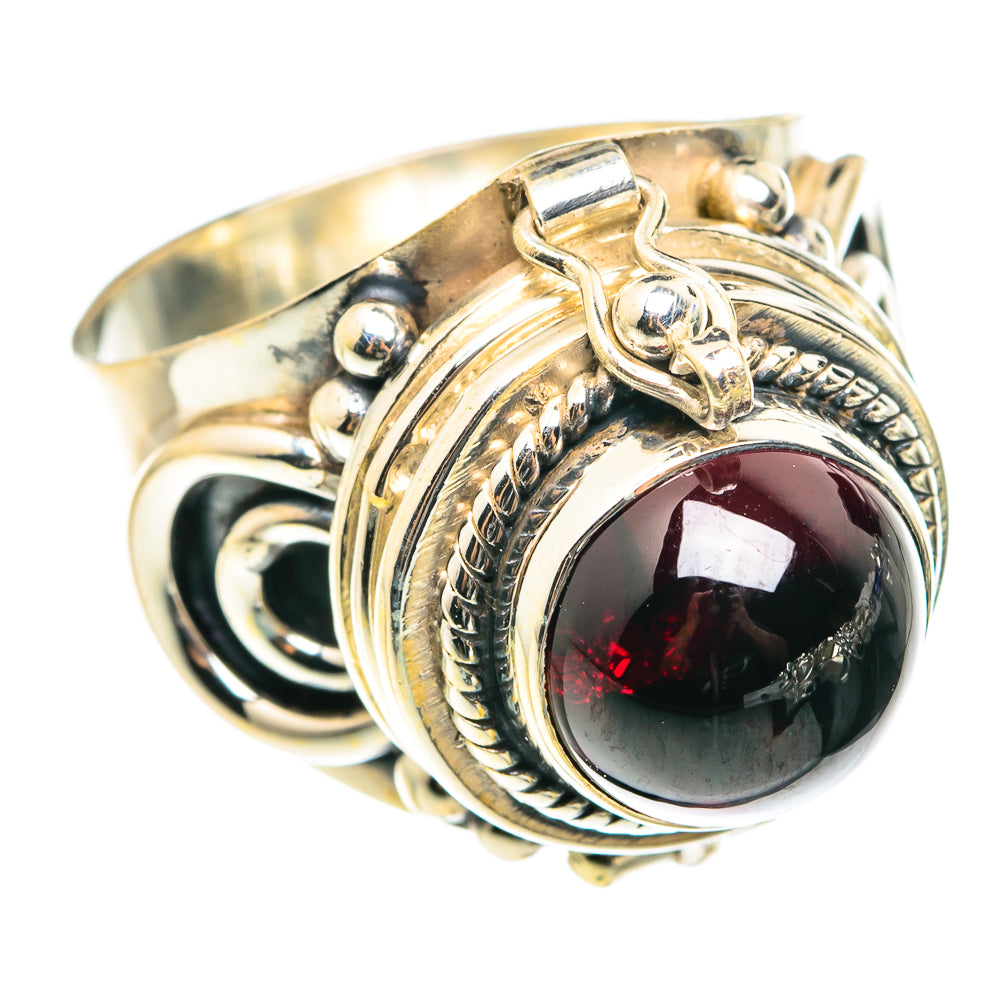 Garnet Rings handcrafted by Ana Silver Co - RING75601