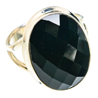 Black Onyx Rings handcrafted by Ana Silver Co - RING75603