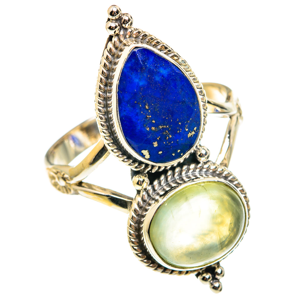 Lapis Lazuli Rings handcrafted by Ana Silver Co - RING75605