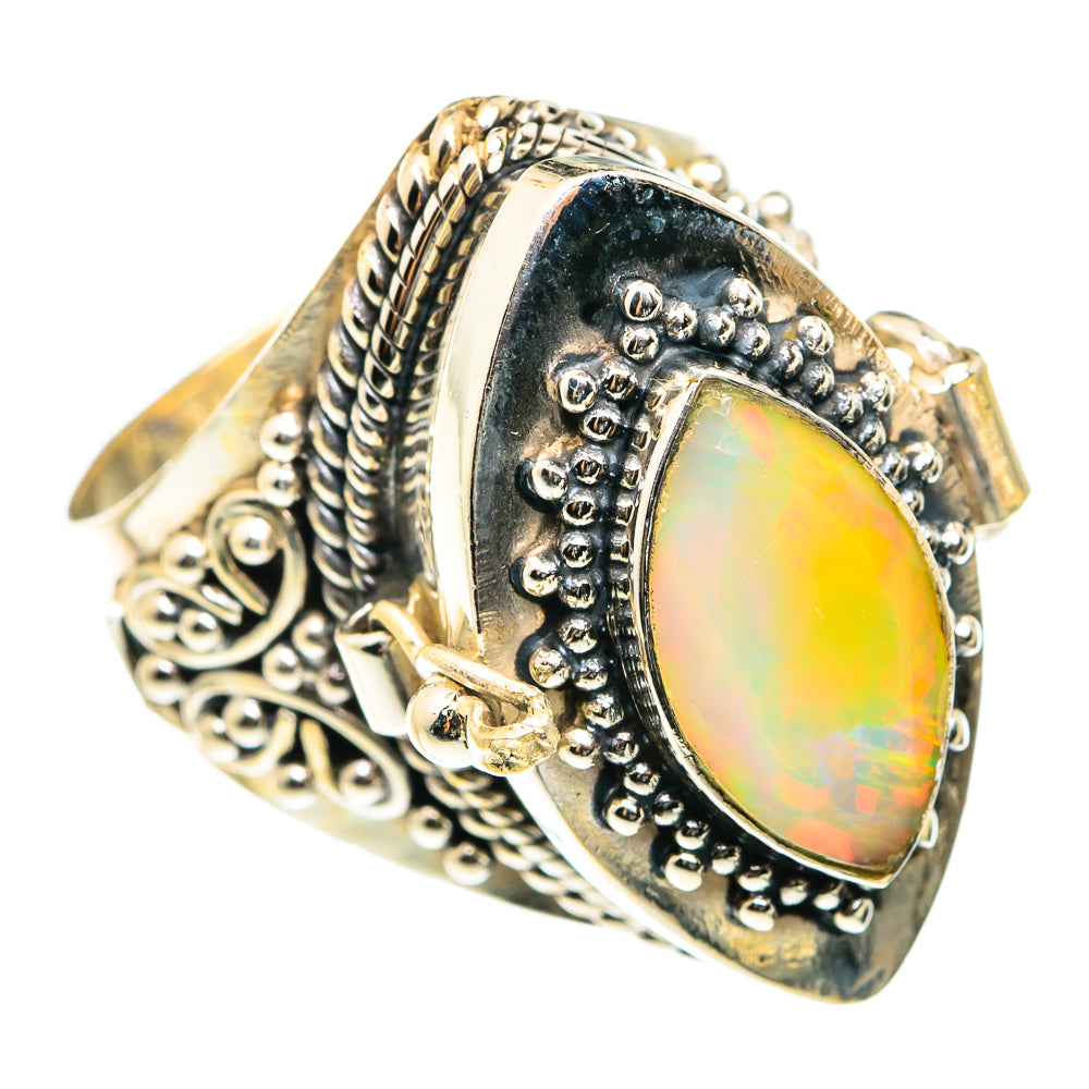 Ethiopian Opal Rings handcrafted by Ana Silver Co - RING75606