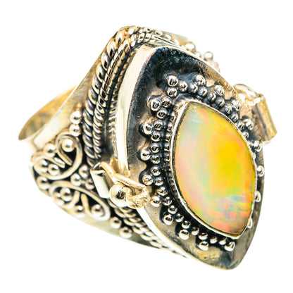 Ethiopian Opal Rings handcrafted by Ana Silver Co - RING75606