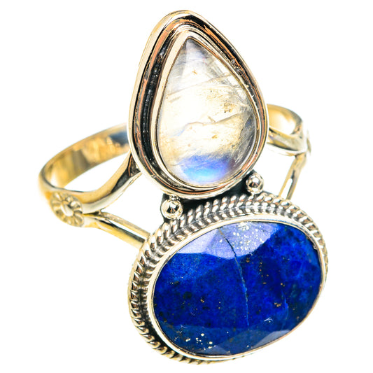 Lapis Lazuli Rings handcrafted by Ana Silver Co - RING75611