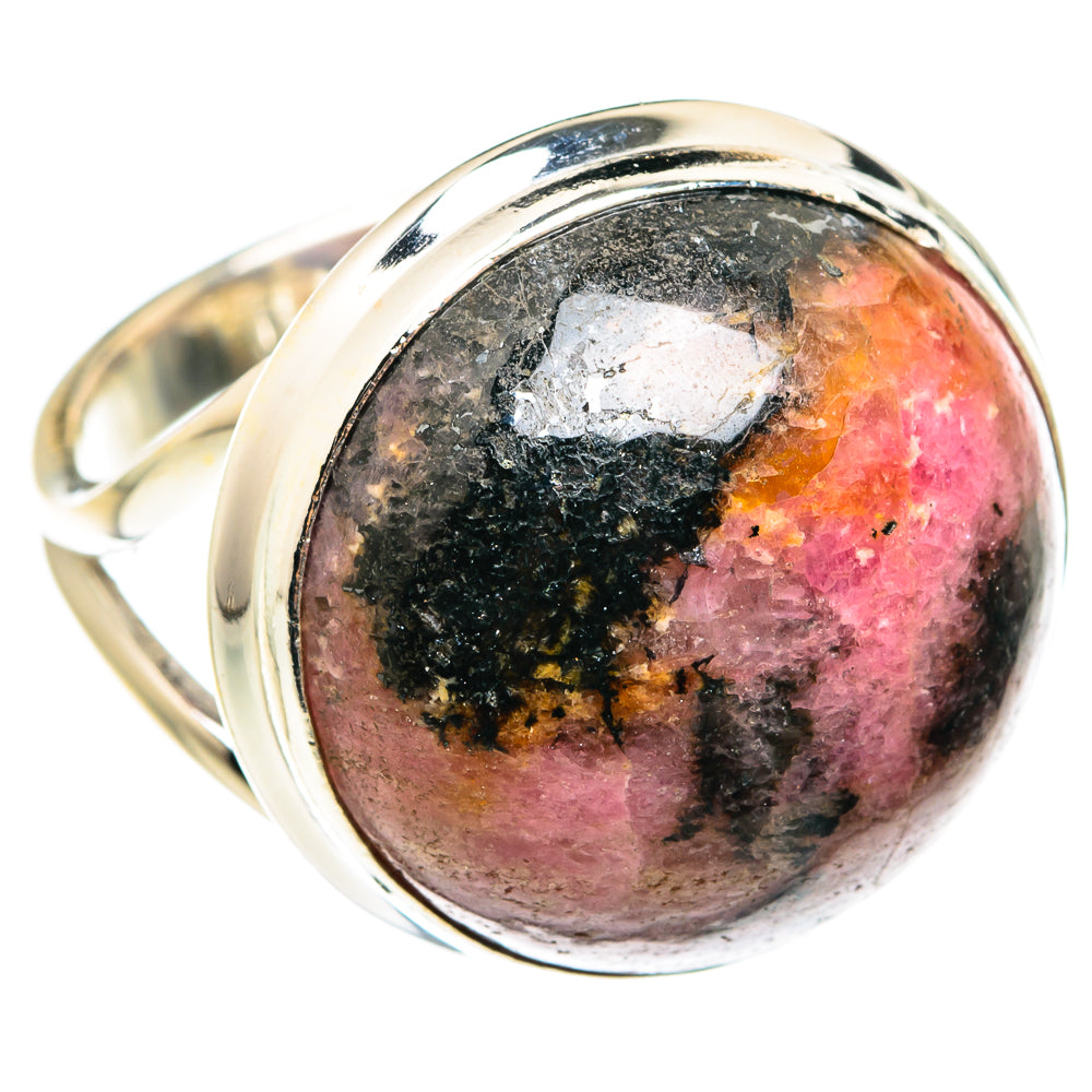 Rhodonite Rings handcrafted by Ana Silver Co - RING75617