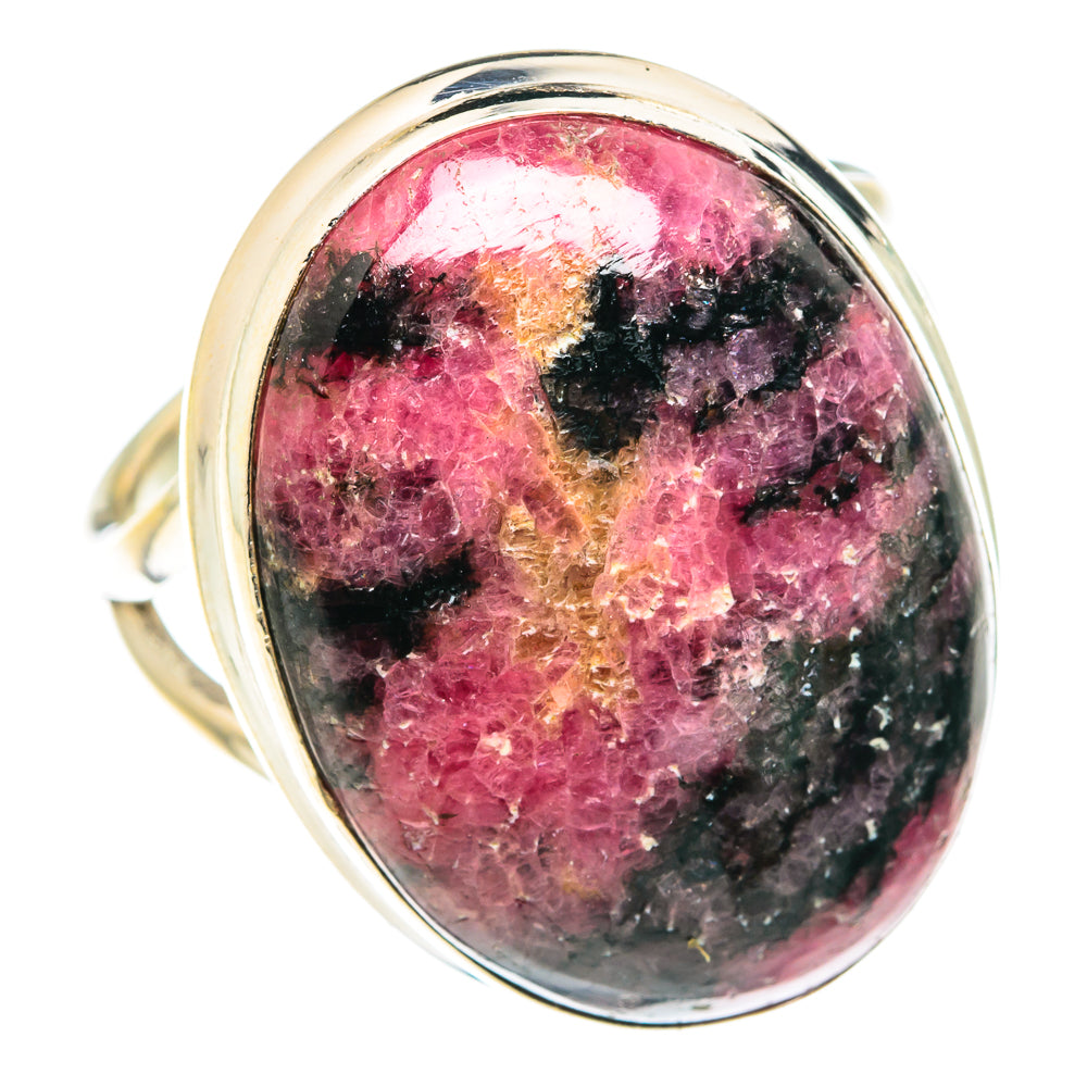 Rhodonite Rings handcrafted by Ana Silver Co - RING75618