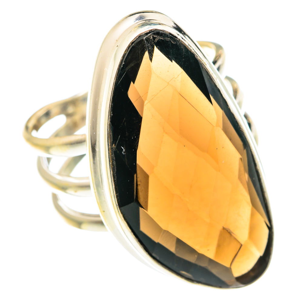 Smoky Quartz Rings handcrafted by Ana Silver Co - RING75620