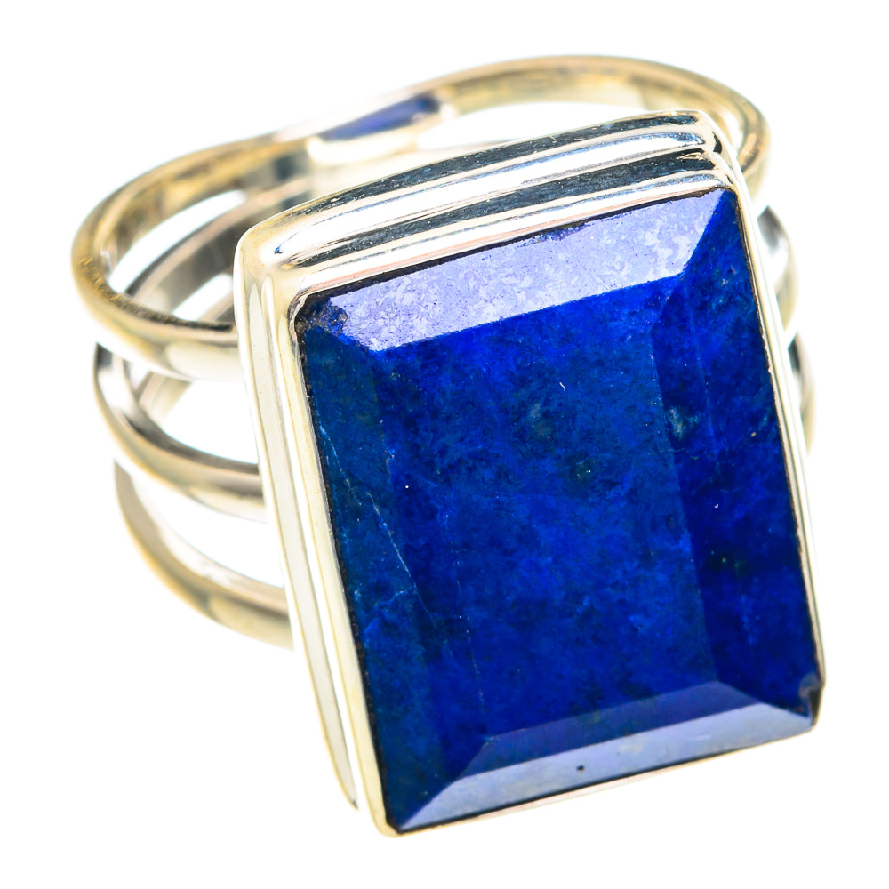Lapis Lazuli Rings handcrafted by Ana Silver Co - RING75624