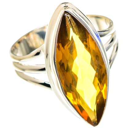 Mandarin Citrine Rings handcrafted by Ana Silver Co - RING75633