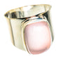 Rose Quartz Rings handcrafted by Ana Silver Co - RING75638