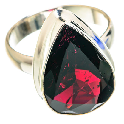 Garnet Rings handcrafted by Ana Silver Co - RING75640
