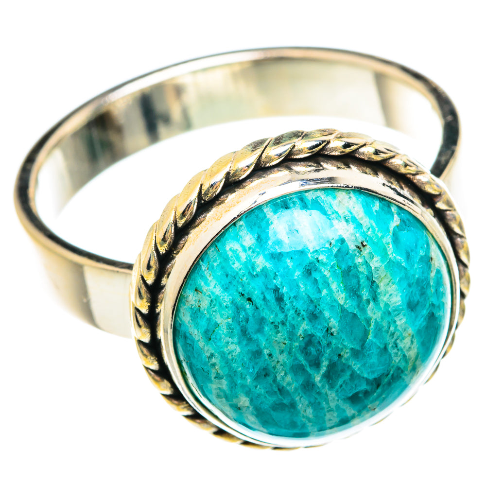 Amazonite Rings handcrafted by Ana Silver Co - RING75657