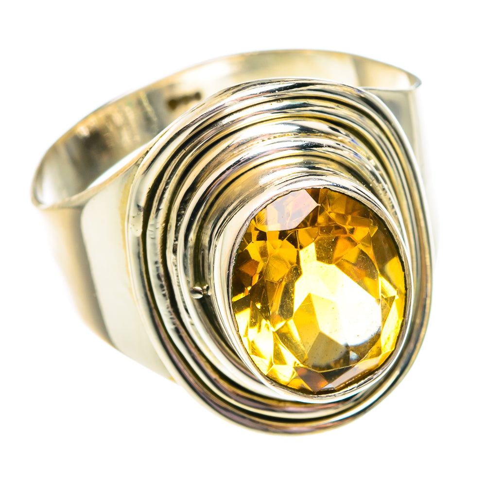 Citrine Rings handcrafted by Ana Silver Co - RING75658