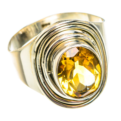 Citrine Rings handcrafted by Ana Silver Co - RING75658