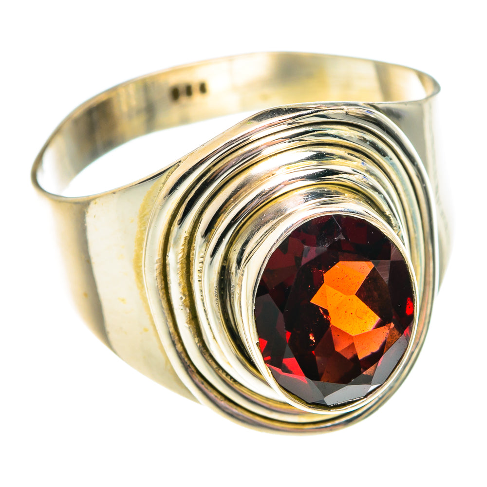 Garnet Rings handcrafted by Ana Silver Co - RING75666