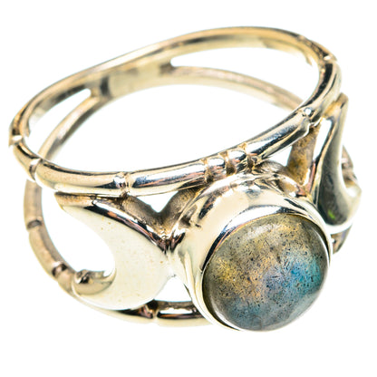 Labradorite Rings handcrafted by Ana Silver Co - RING75680