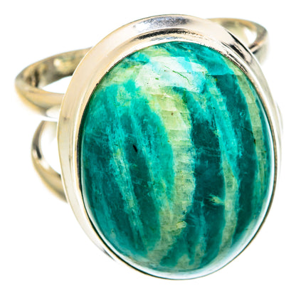 Amazonite Rings handcrafted by Ana Silver Co - RING75683