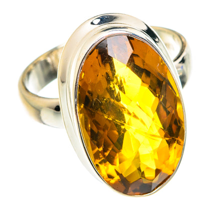 Mandarin Citrine Rings handcrafted by Ana Silver Co - RING75685