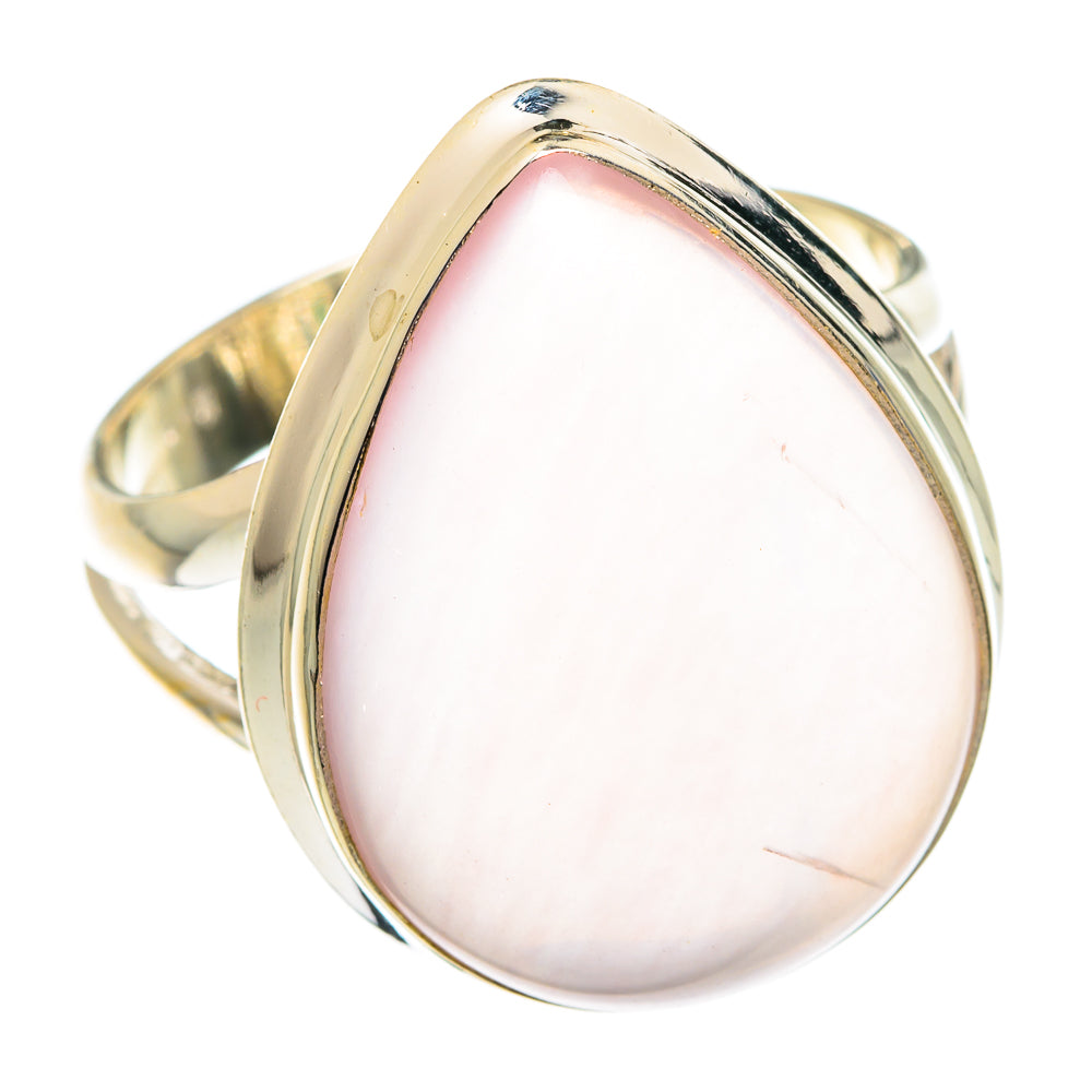 Rose Quartz Rings handcrafted by Ana Silver Co - RING75686