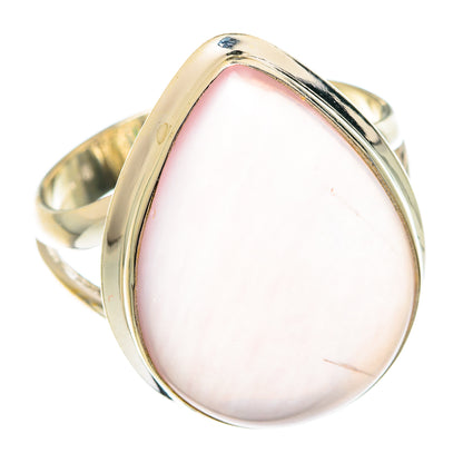 Rose Quartz Rings handcrafted by Ana Silver Co - RING75686