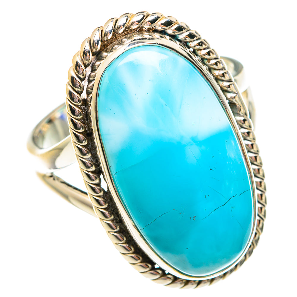 Larimar Rings handcrafted by Ana Silver Co - RING75705