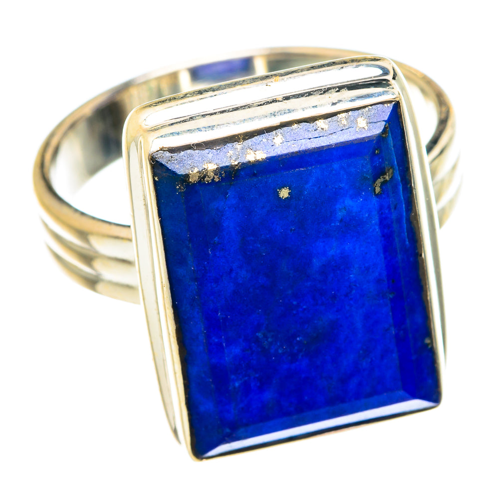 Lapis Lazuli Rings handcrafted by Ana Silver Co - RING75706