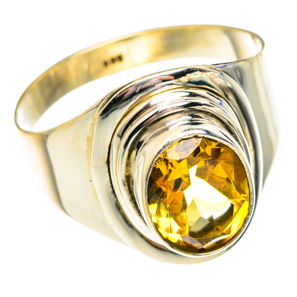 Citrine Rings handcrafted by Ana Silver Co - RING75710