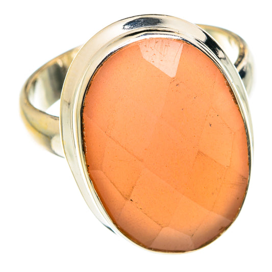 Pink Opal Rings handcrafted by Ana Silver Co - RING75711