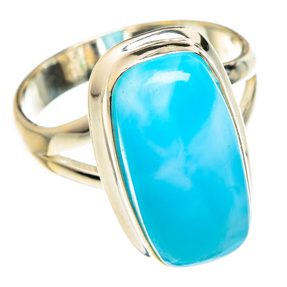 Larimar Rings handcrafted by Ana Silver Co - RING75749