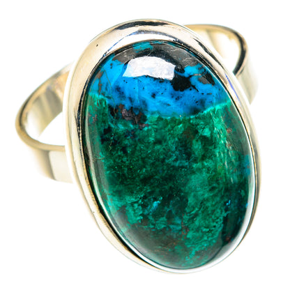 Chrysocolla Rings handcrafted by Ana Silver Co - RING75754