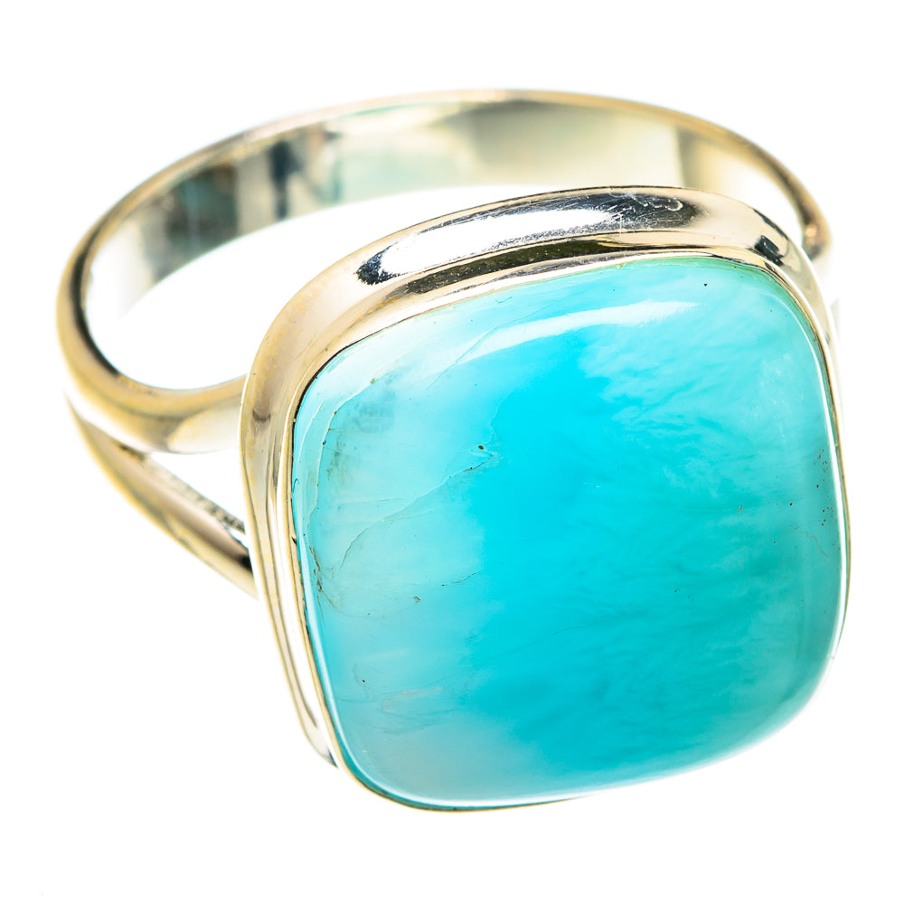 Larimar Rings handcrafted by Ana Silver Co - RING75773