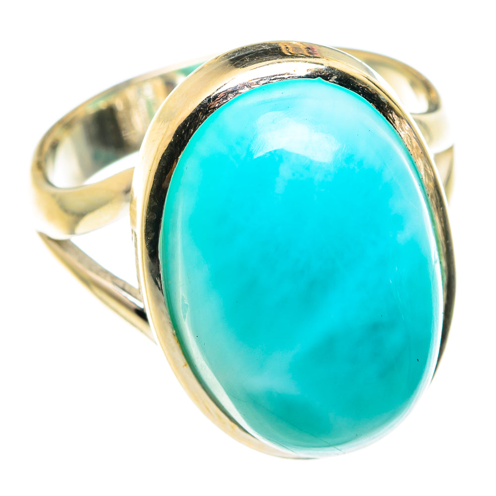 Larimar Rings handcrafted by Ana Silver Co - RING75818