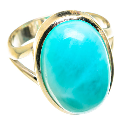 Larimar Rings handcrafted by Ana Silver Co - RING75818