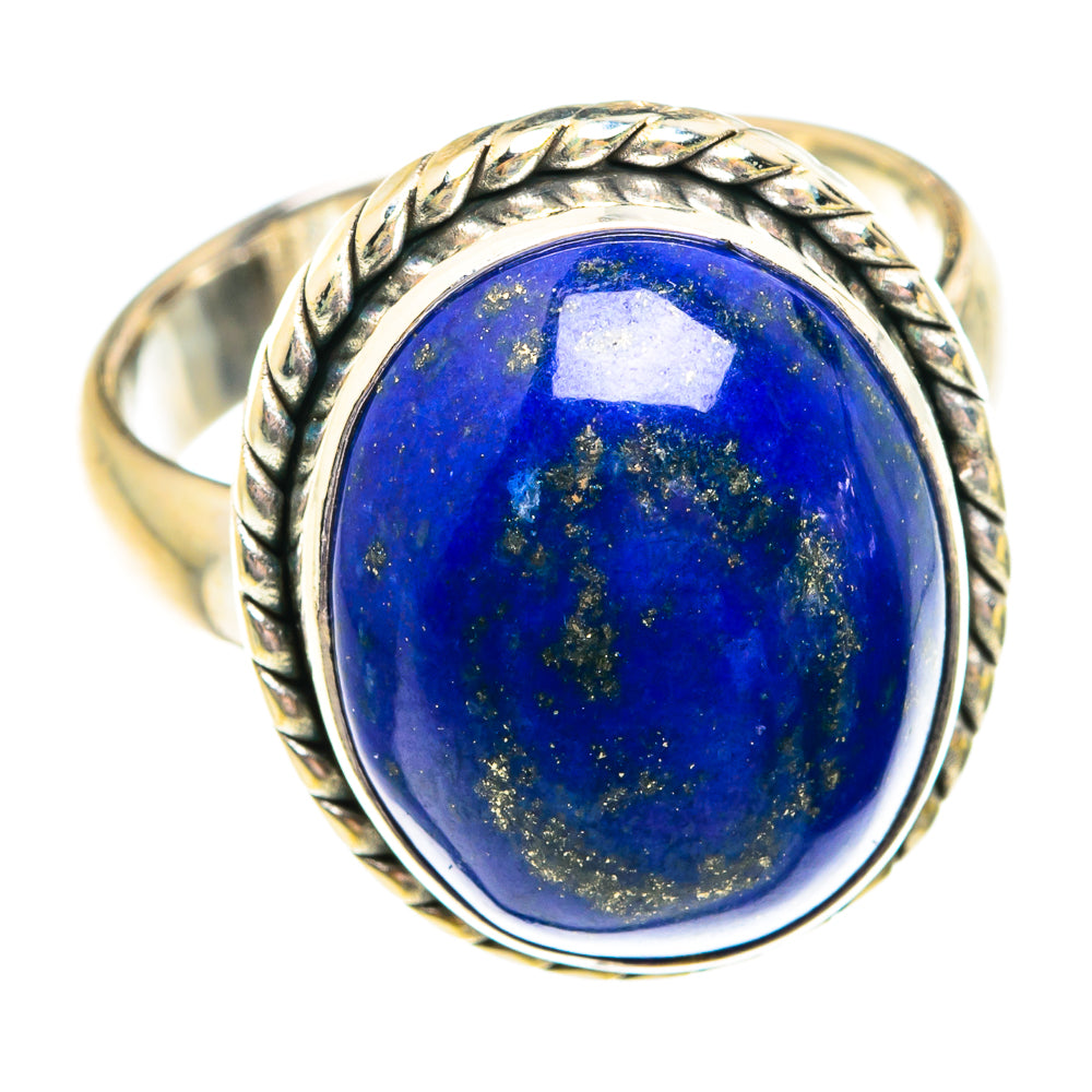 Lapis Lazuli Rings handcrafted by Ana Silver Co - RING75820
